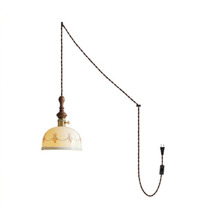 Belle Fleur Plug In Pendant Light