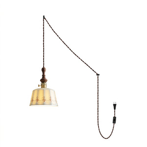 Belle Fleur Plug In Pendant Light