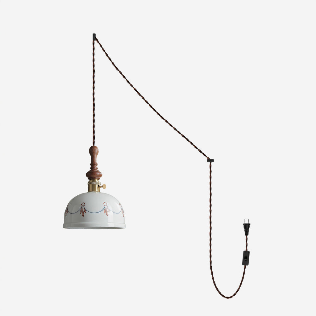Belle Fleur Plug In Pendant Light