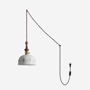 Belle Fleur Plug In Pendant Light