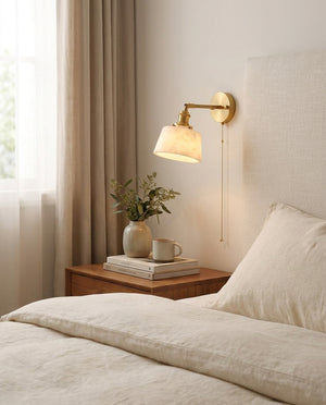 Cavella Alabaster Wall Sconce