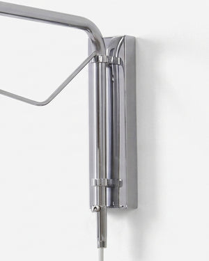 Dione Plug In Alabaster Wall Sconce