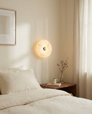Donuts Alabaster Wall Sconce