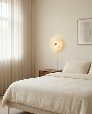 Donuts Alabaster Wall Sconce
