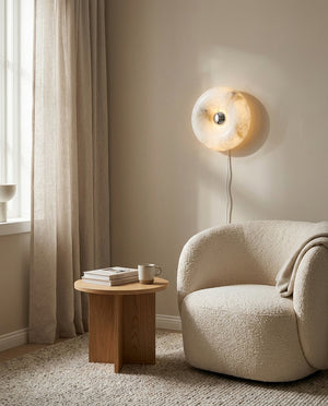 Donuts Alabaster Wall Sconce