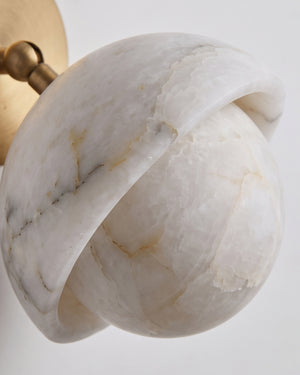 Eala Alabaster Wall Sconce