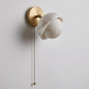 Eala Alabaster Wall Sconce