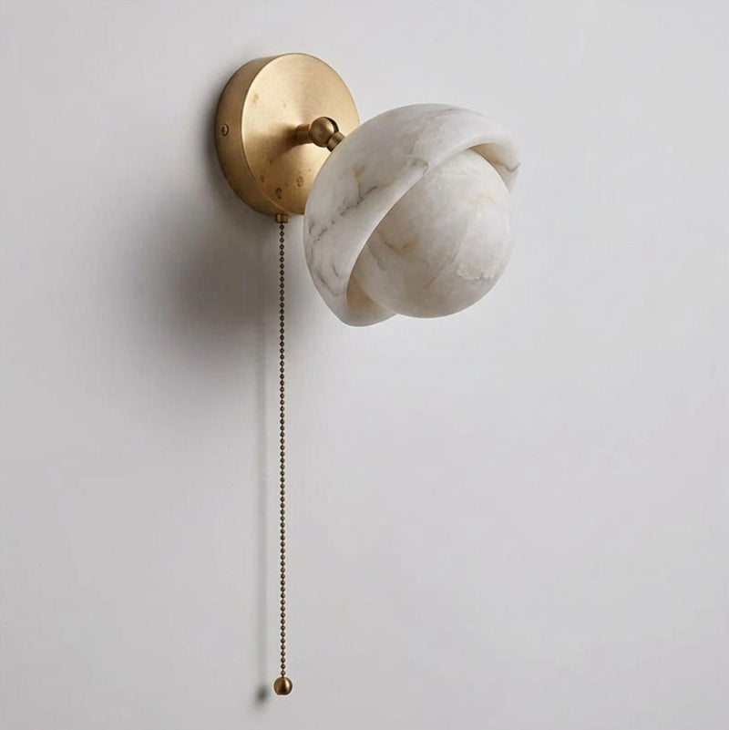 Eala Alabaster Wall Sconce – detail 13