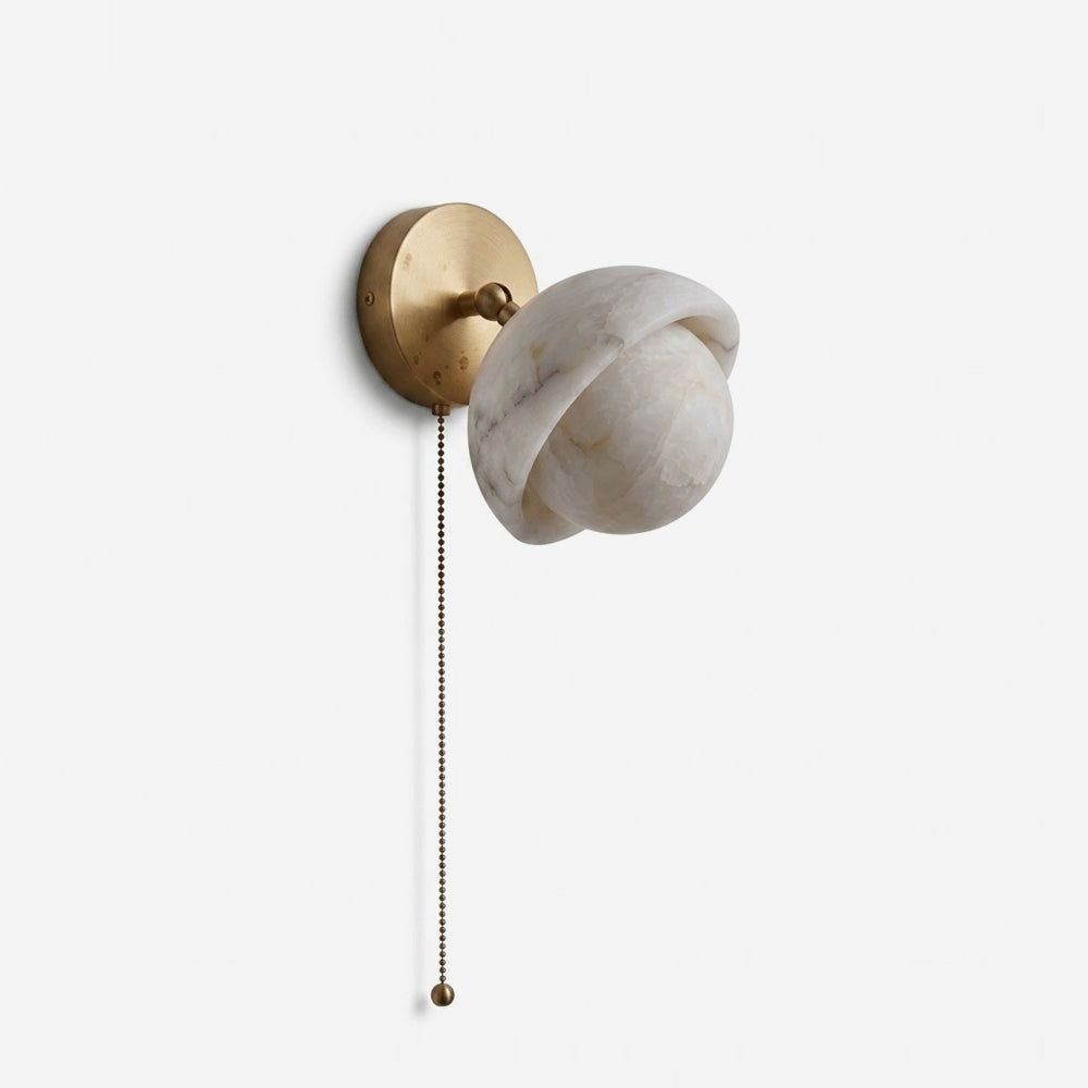 Eala Alabaster Wall Sconce