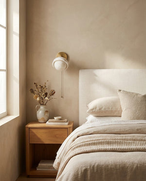 Eala Alabaster Wall Sconce