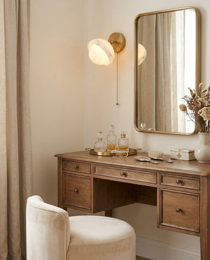 Eala Alabaster Wall Sconce