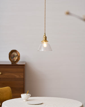 Jasmine Glass Pendant Lamp