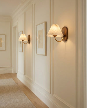 Louise Alabaster Wall Sconce