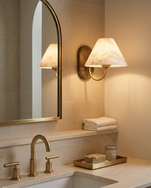 Louise Alabaster Wall Sconce