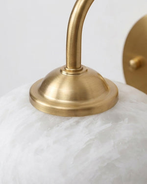 Mayville Alabaster Wall Sconce
