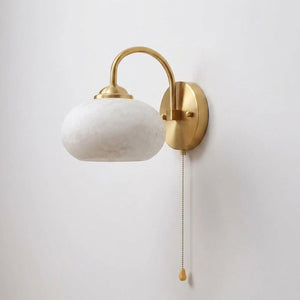 Mayville Alabaster Wall Sconce
