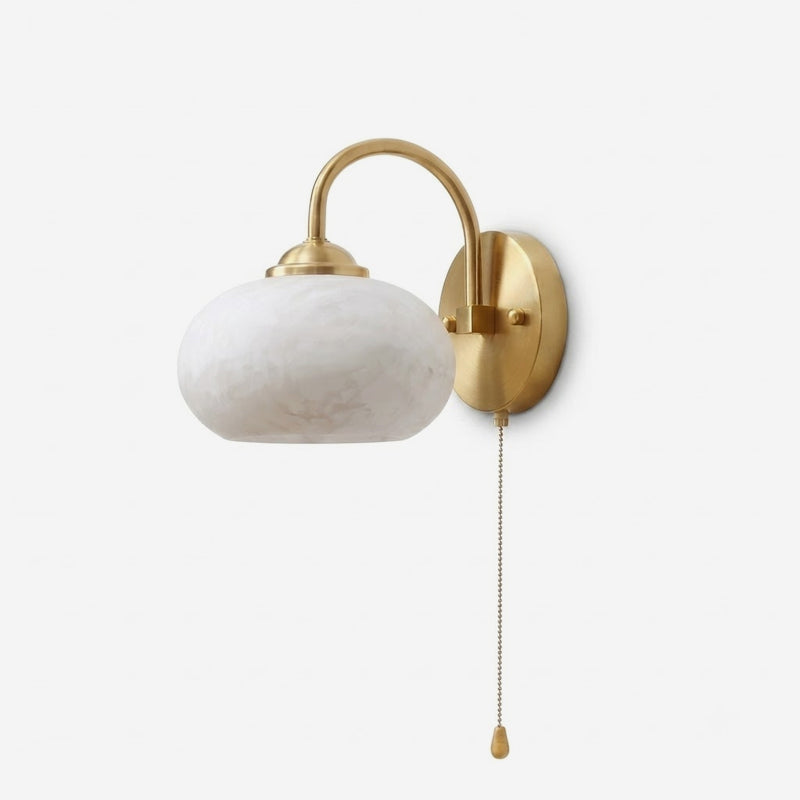 Mayville Alabaster Wall Sconce