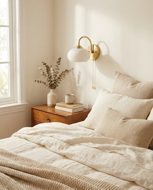 Mayville Alabaster Wall Sconce