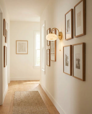 Mayville Alabaster Wall Sconce