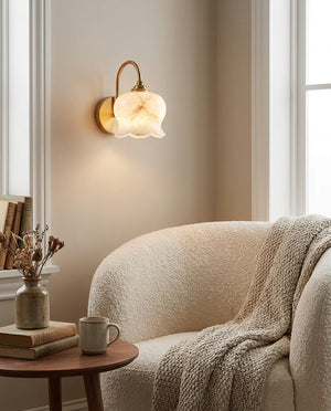 Millie Bells Alabaster Wall Sconce