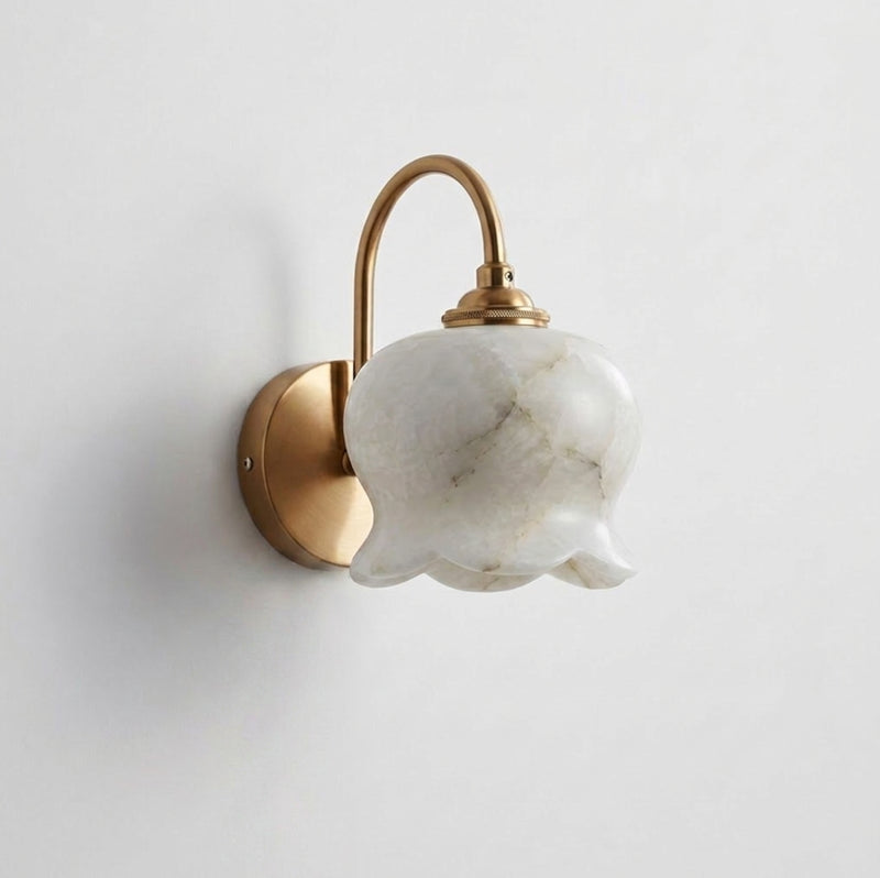 Millie Bells Alabaster Wall Sconce – detail 10