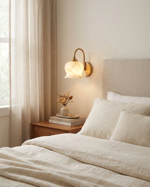 Millie Bells Alabaster Wall Sconce