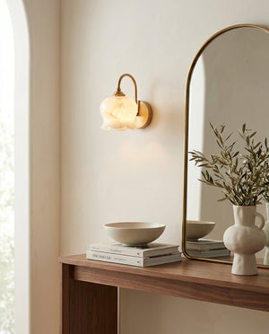 Millie Bells Alabaster Wall Sconce