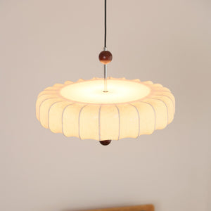 Pleated Corolla Pendant Light