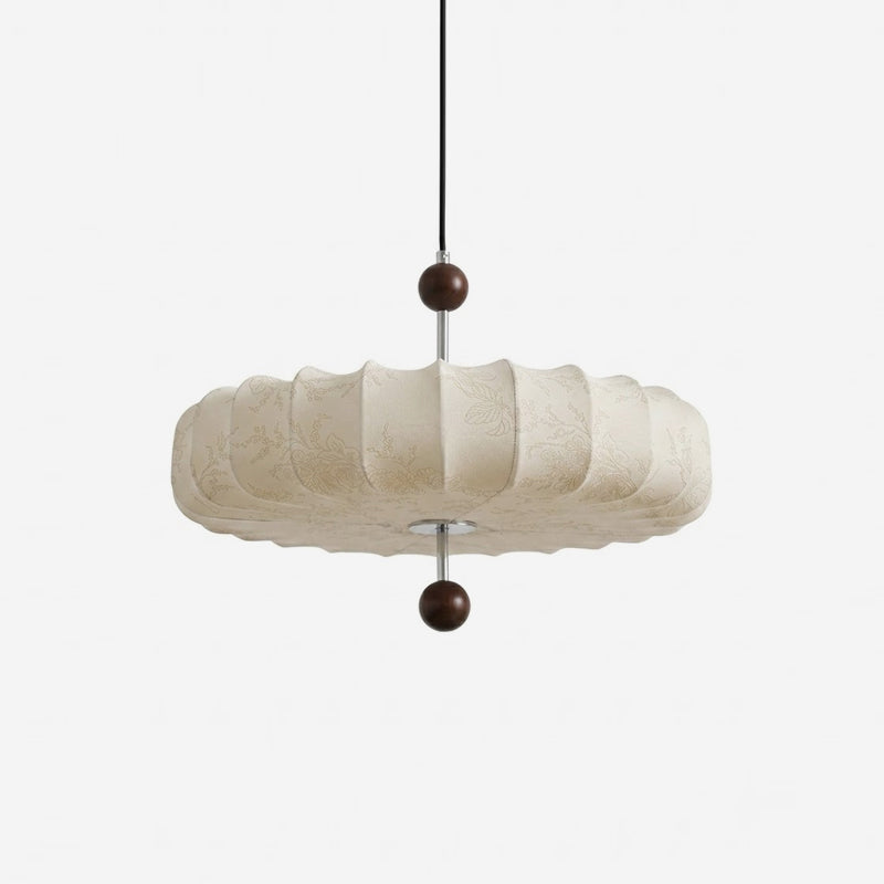 Pleated Corolla Pendant Light