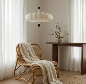 Pleated Corolla Pendant Light