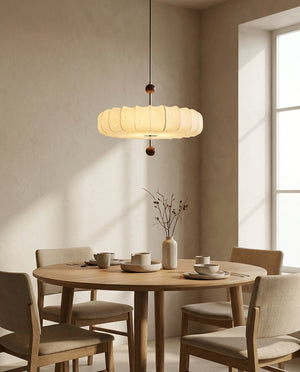 Pleated Corolla Pendant Light
