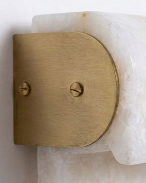 Plixo Alabaster Wall Sconce