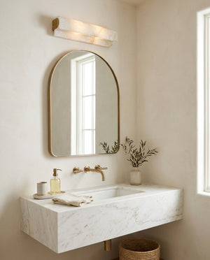Plixo Alabaster Wall Sconce