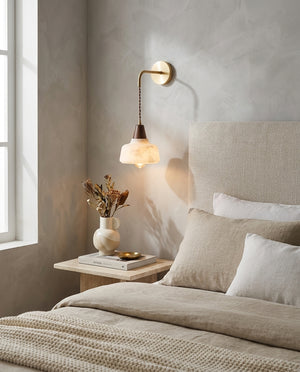 Rockford Alabaster Wall Sconce