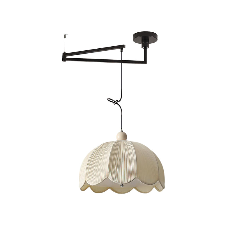 Ruffle Swing Arm Pendant Lamp – detail 13