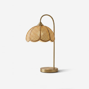 Rvelora Rattan Table Light