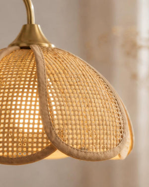 Rvelora Rattan Table Light