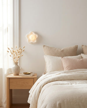 Star Alabaster Wall Sconce