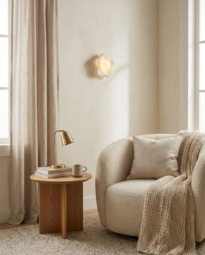 Star Alabaster Wall Sconce