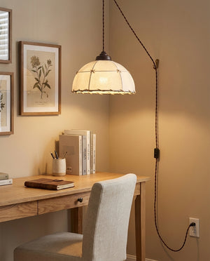 Dome Jari Plug In Pendant Light