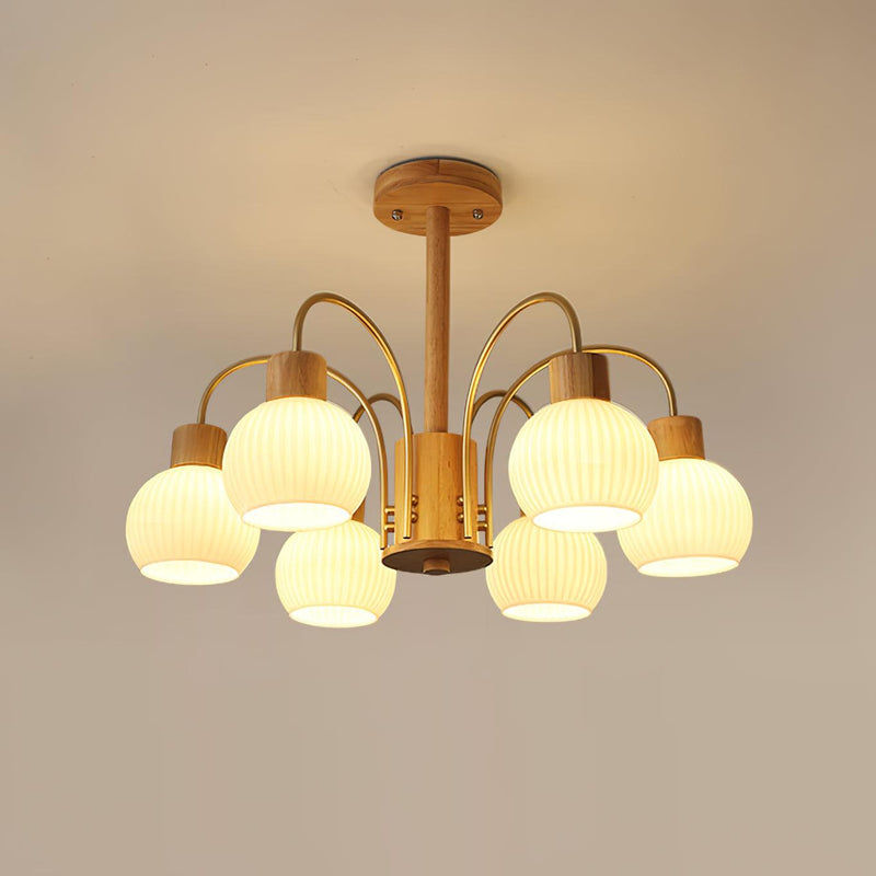Donnelly Wooden Chandelier – detail 17