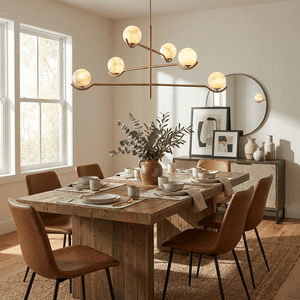 Doris Alabaster Chandelier