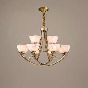 Dover Brass Chandelier