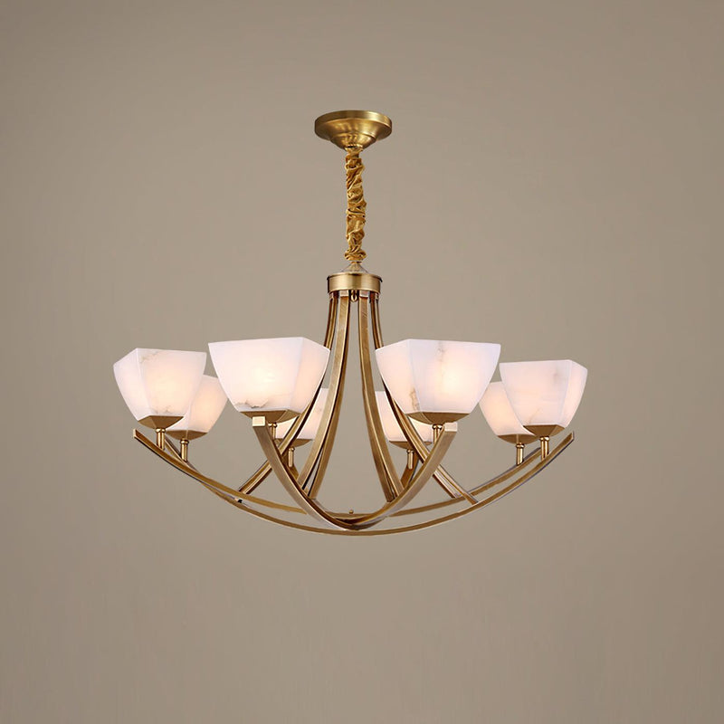 Dover Brass Chandelier – detail 21