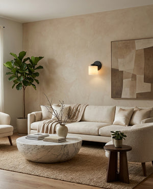 Driftstone Alabaster Wall Sconce