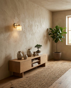 Driftstone Alabaster Wall Sconce