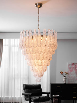 Glass Droplet Chandelier