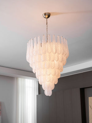 Glass Droplet Chandelier