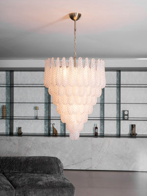 Glass Droplet Chandelier