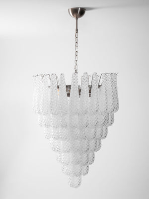 Glass Droplet Chandelier
